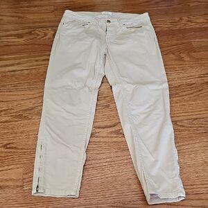 Zara Beige Casual Pants